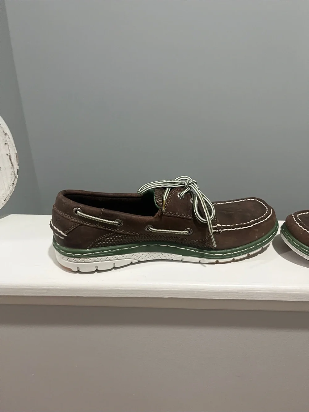 Sperry brown leather